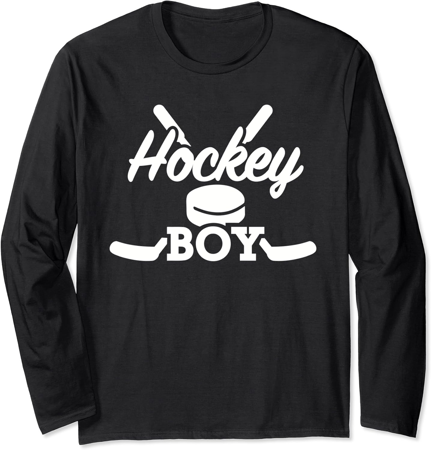 Hockey boy Long Sleeve TShirt Amazon.co.uk Fashion